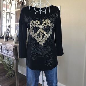 B.R.B. Long sleeve T-Shirt, Size Medium